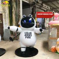 KANO0532 Hot Sale Zigong Cartoon Fiberglass Statue